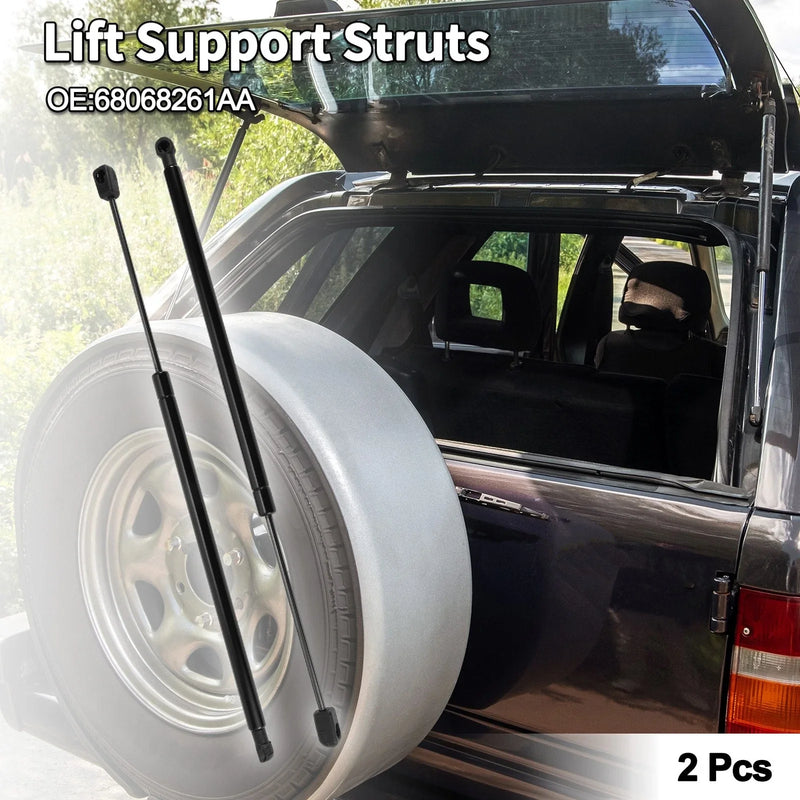 Jeep Wrangler Rear Window Lift Supports Struts (2011-2017)