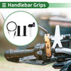 Make Model 7/8 22mm Motorcycle Hand Grips End Grips Rubber