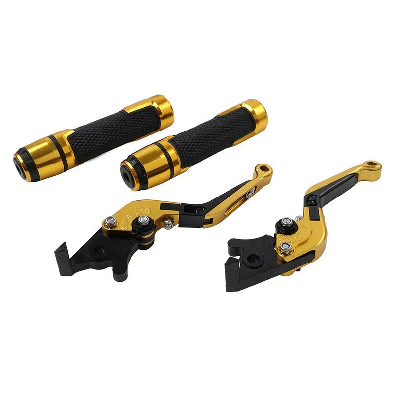 Suzuki DL1000 Folding Extendable Brake Clutch Levers & Handlebar Grips