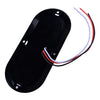 Trailer Truck Amber Oval LED Indicator Turn Signal Lights