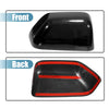 Ford F-350 Super Duty Gloss Black Top Half Mirror Covers (2017-2022)