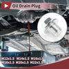 Car Motorcycle Boat Engine Oil Drain Plug M12x1.5 M14x1.5 1 Set