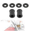 Harley Softail Dyna Sportster Black Polyurethane Handlebar Riser Bushings