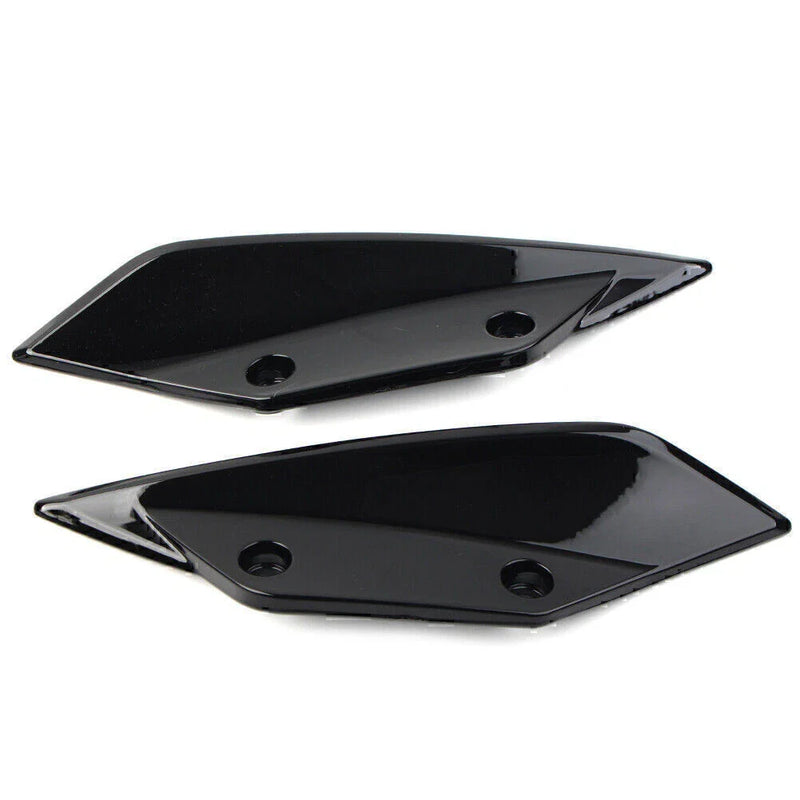 BMW S1000RR Black Front Fender Side Panel Cover (2009-2014)