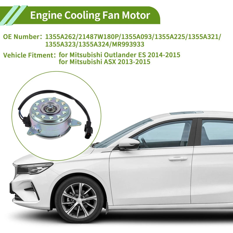 Mitsubishi Outlander ES, ASX Radiator Fan Motor (2013-2015)