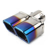 Car Accessories Stainless Steel Dual Exhaust Pipe Tail Muffler Tip