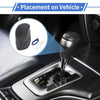 Hyundai Tucson (2010-2013) - Black & Blue Car Gear Shift Knob Cover