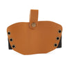 Motorcycle Gear Pedal - Tan Leather Shifter Cover Boot Protector