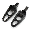BMW R18 Classic Wide Black Driver Footpegs Footrest Kit (2020 - )