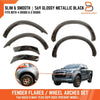 Isuzu D-Max Dmax 3" Slim Fender Flare Arch Gloss Black (2020-2023)