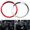 Mercedes Benz C E CLA GLA GLC Steering Wheel Center Decor Ring Logo Trim (2014-2023)