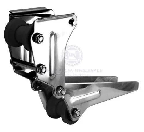 Various Boats Boat Bow Roller Stainless Steel Hinged 380mm