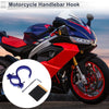 Arc Aluminum Alloy Motorcycle Hanging Hook Hexagon Wrench Gasket Blue
