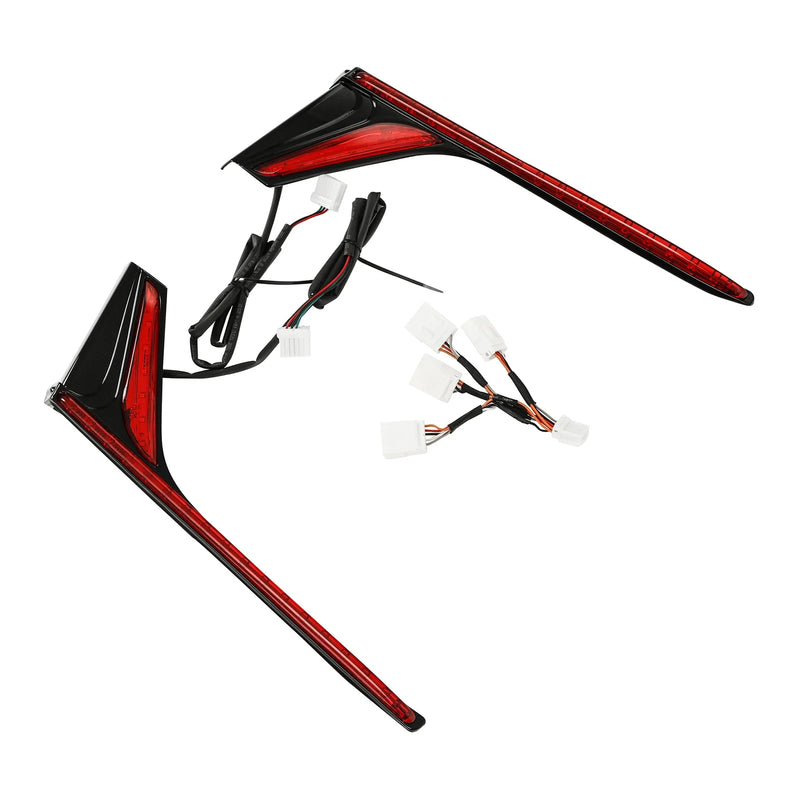 Honda Goldwing 1800 Rear LED Light Strips Red Lens (2012-2017)