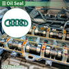 Make Model Oil Seal 22x32x6mm 5 Pcs Seal Ring TPU Rotary Shaft