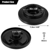 BMW M3 Z4 E90 Mini Cooper 6 Hole Hub Adapter Black