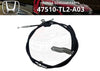 Honda Accord TSX Euro Right Rear Parking Brake Cable