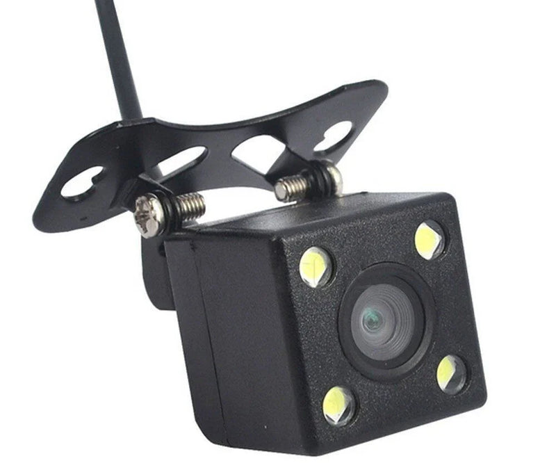 Car Reverse Night Vision 12V 140° Square 4LED Backup Camera