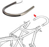 Cafe Racer Motor 210mm Rear Seat Frame LED Turn Signal Brake Light