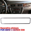 BMW 3-Series Carbon Fiber Middle Console Air Outlet Vent Trim (2005-2012)