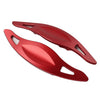 Kia Stinger Red Aluminum Steering Wheel Paddle Shifter Extensions (18-23)