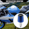 Honda Blue Handlebar End Plug 2 x 7/8" 22mm