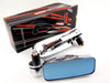 Motorcycle Rear View Side Mirror 7/8" Chrome Handle Bar End Mirrors