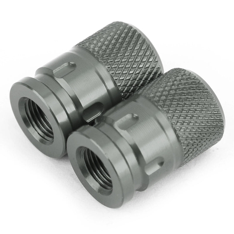 Car, Auto, Motorcycle, Bike Aluminium Anti-Theft Valve Caps