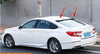 Honda Accord Sedan Black Factory Style Glass Roof Spoiler Wing (2018-2021)