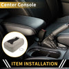 Chevrolet Silverado Microfiber Leather with Zipper Grey Center Console Cover