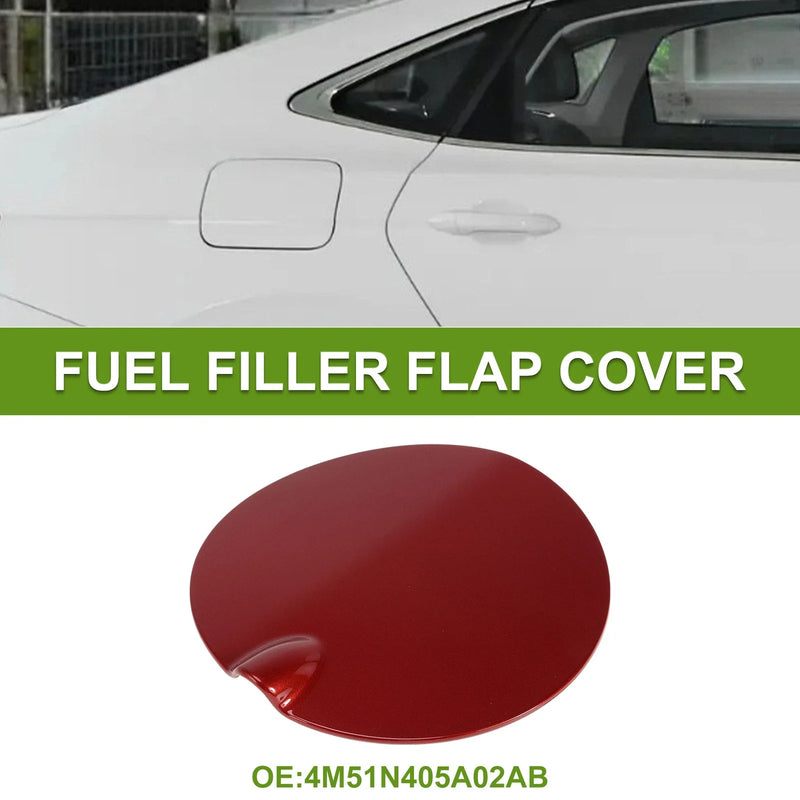 Ford Focus 2007-2011 Fuel Filler Flap Cover Red Fuel Tank Door Cap