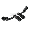 Harley 1 1/4" 32mm Black Angled Highway Foot Peg Mount