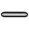 Harley Road Street Glide Black Instrument Indicator Lamp Bezel Cover (96-13)