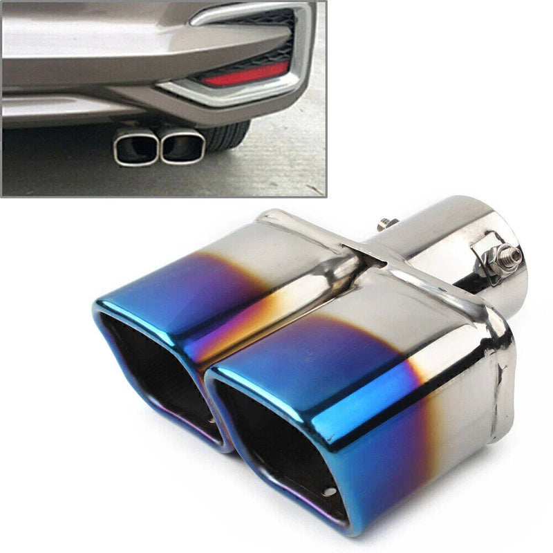 Car Accessories Stainless Steel Dual Exhaust Pipe Tail Muffler Tip