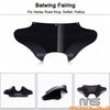 Harley Road King, Fatboy, Softail Batwing Headlight Fairing Black (94-UP)