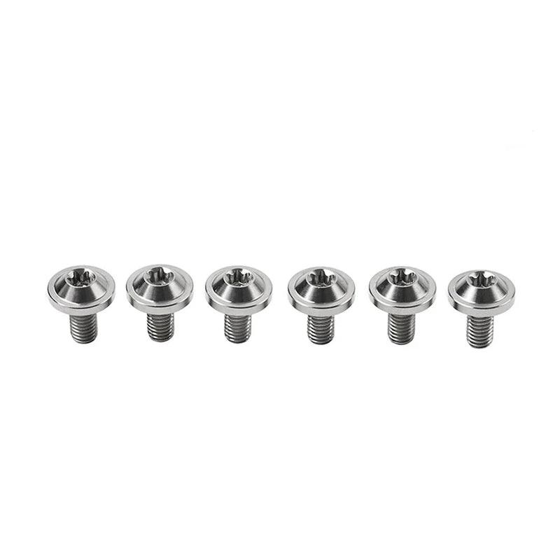 Titan Motorcycle Bike 6 x M6x10mm Alloy Torx Head Screws