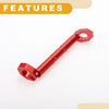 Motorcycle Handlebar Aluminum Alloy Red 1 Set Universal Balance Bar