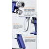 Auto Car Detailing H2000 HVLP Air Paint Spray Gun (2020-2023)