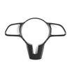 Benz Carbon Look Tape-On Adhesive Steering Wheel Trim Cover (2019–2021)