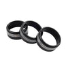 Subaru Forester XV Crosstrek WRX STi Blk AC Climate Control Knob Ring Covers (2014-2021)