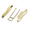 Porsche Panamera Cayenne Gold Tone Key Cover Fob Shell (2010-2023)