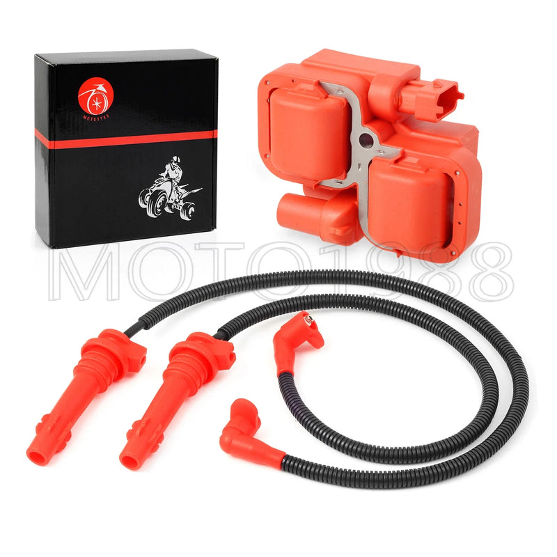 Polaris RZR XP 4 900 Ignition coil & spark plug wire cap PLS (2011–2013)