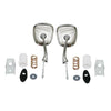 Hino Contessa PC / PD 900 / 1300 1961-1967 Chrome Steel Fender Mirror x2