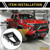 Chevy Colorado (2023-2024) Carbon Fiber Pattern Grille Cover