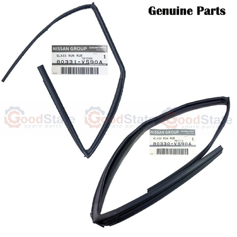 Nissan Patrol Y61 GU Front RH LH Bailey Channel Glass Run