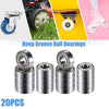 20pcs 699ZZ 9x20x6mm Double Metal Shield Single Row Deep Groove Ball Bearings