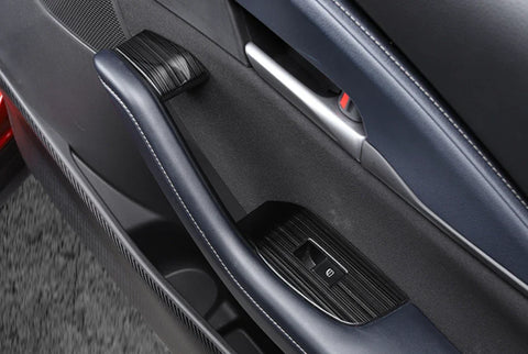 Mazda CX-30 Black Titanium Window Lift Panel Cover Trim (2020-2023)