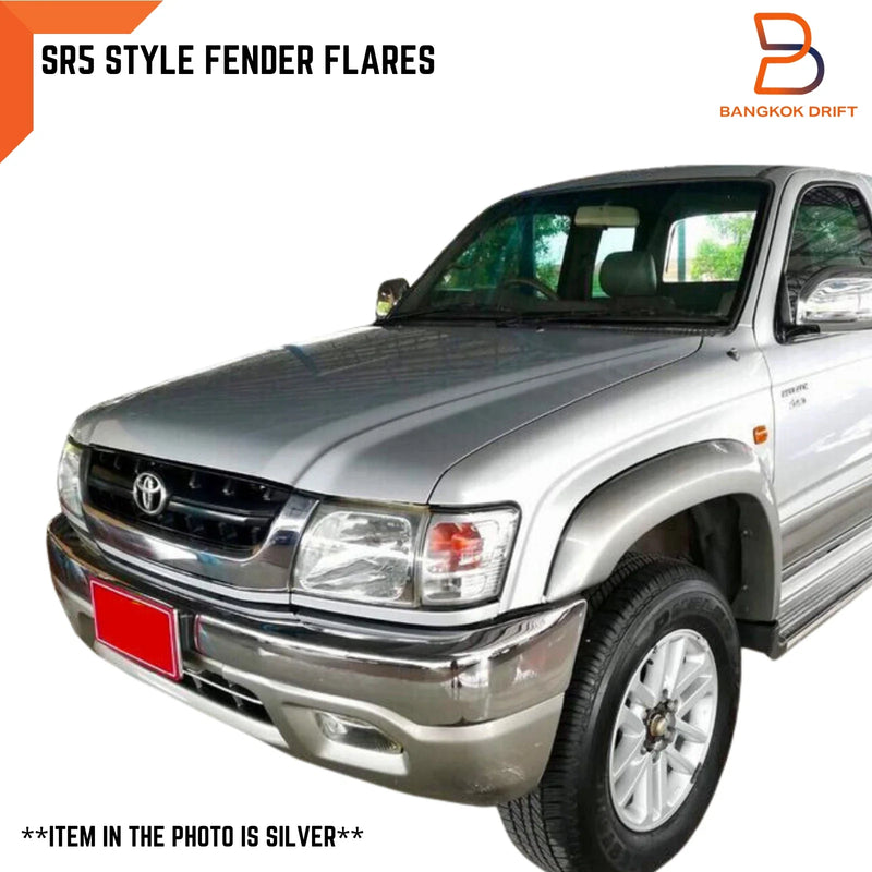 Toyota Hilux Ute Matte Black SR5 Fender Flare Arch (1997-2004)