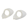 2Pcs Plastic Car Audio A Pillar Tweeter Speaker Mould 2-way Bracket Adapter