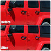 Jeep Wrangler 2007-2018 Purple 5 x Door Handle Insert Strip Covers